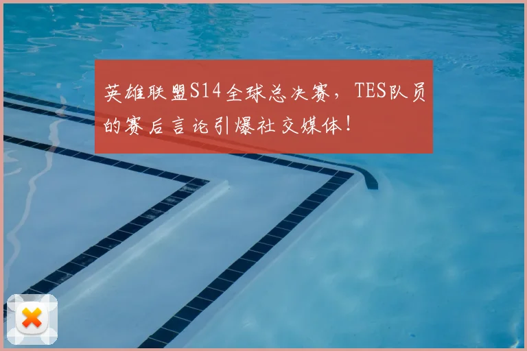 英雄联盟S14全球总决赛,TES队员的赛后言论引爆社交媒体!
